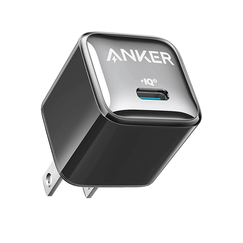 Anker Nano Charger(20W)ダークグレー。Ankerの商品画像。