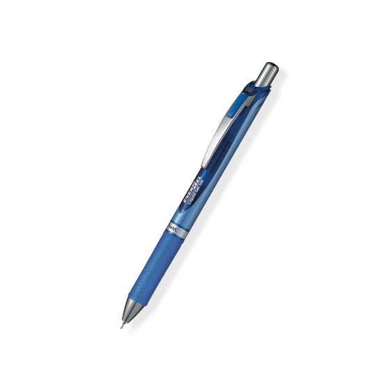 ぺんてる エナージェル 0.5mm 青インク BLN75-C。ぺんてるの商品画像。