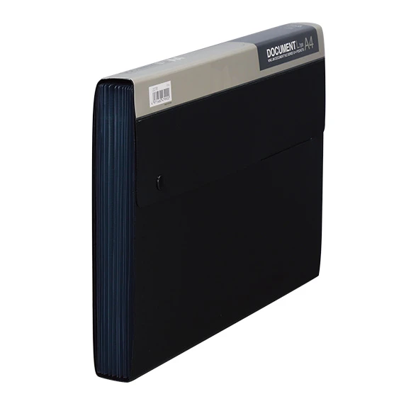 キングジム ドキュメントファイル 黒 2276-BK。キングジムの商品画像。