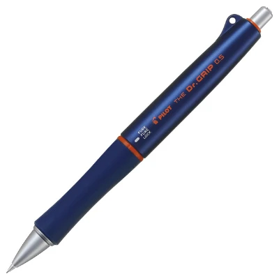 パイロット ザ・ドクターグリップ 0.5mm ネイビー HTDG-90R-NV。パイロットの商品画像。