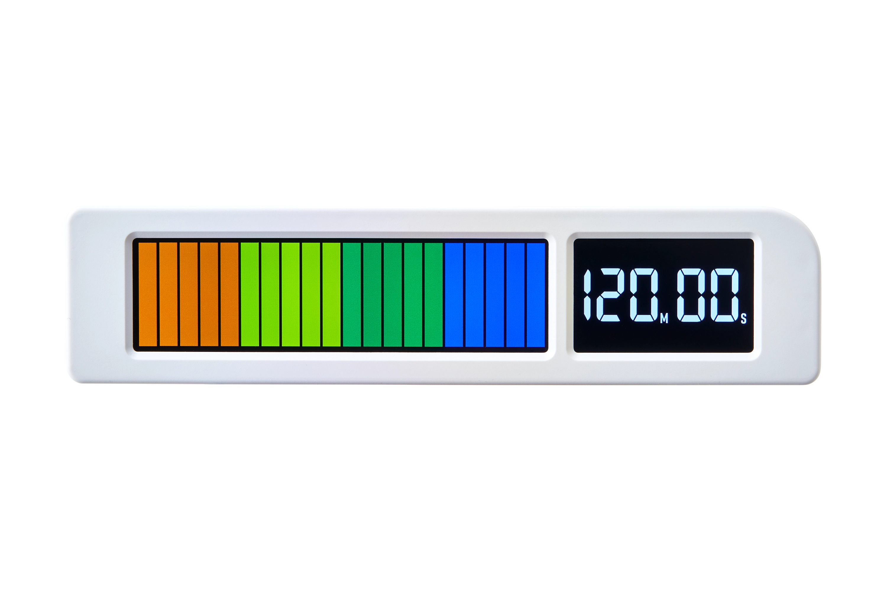 ビジュアルバータイマー プラス VBT20-W シロの表紙