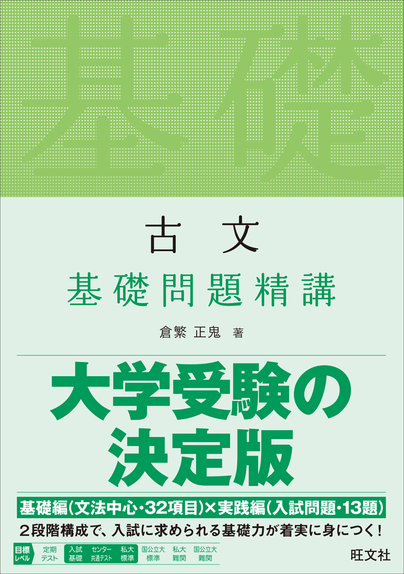 古文 基礎問題精講の表紙