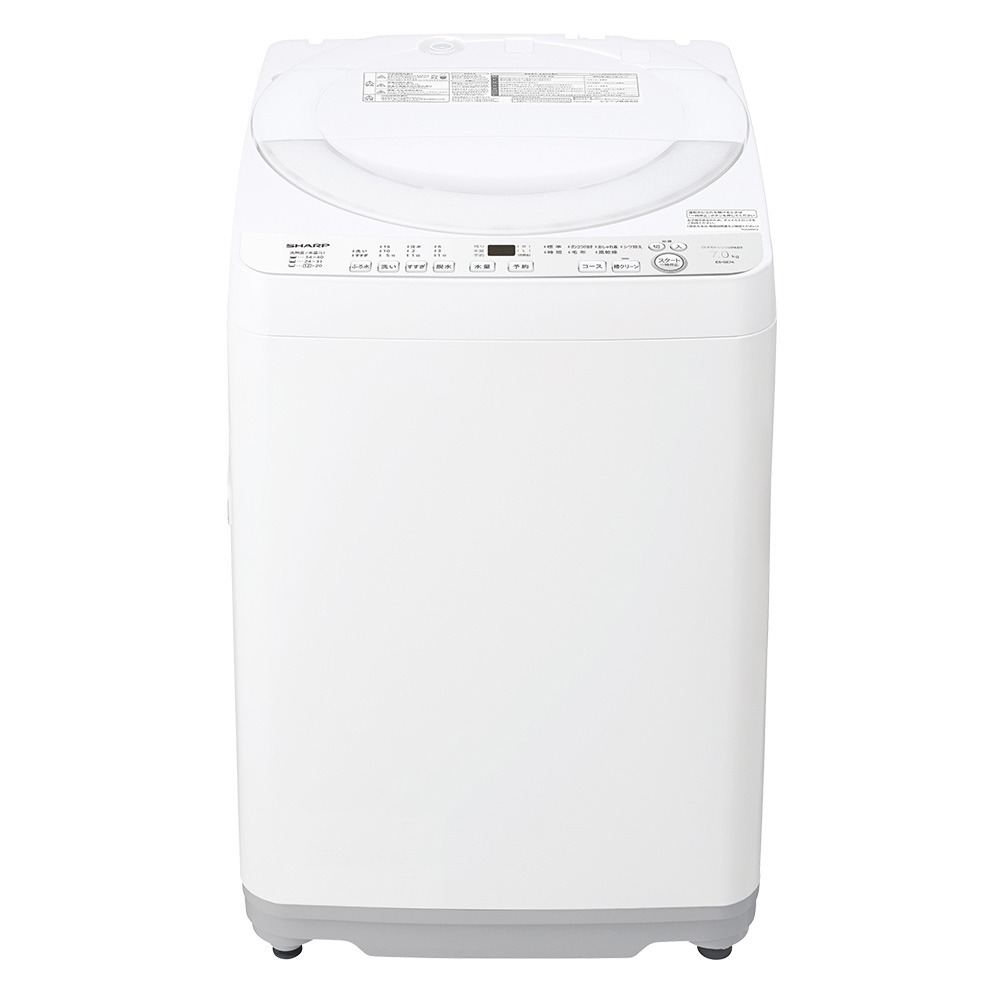 シャープ 全自動洗濯機 7kg ホワイト ES-GE7K-Wの表紙