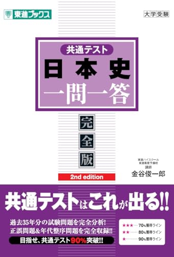 共通テスト日本史一問一答【完全版】2nd editionの表紙